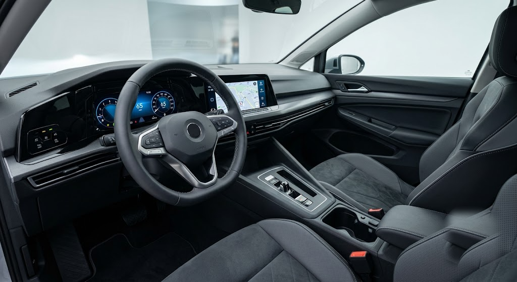 MG Comet EV interior illustration