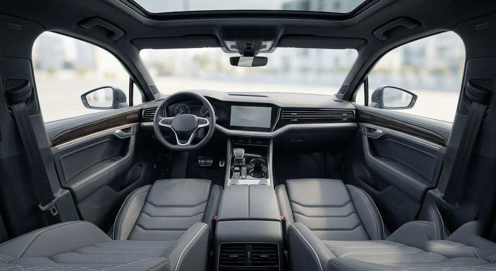 Kia Sportage interior illustration