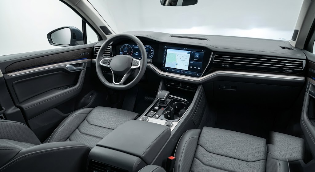 Nissan Rogue interior illustration