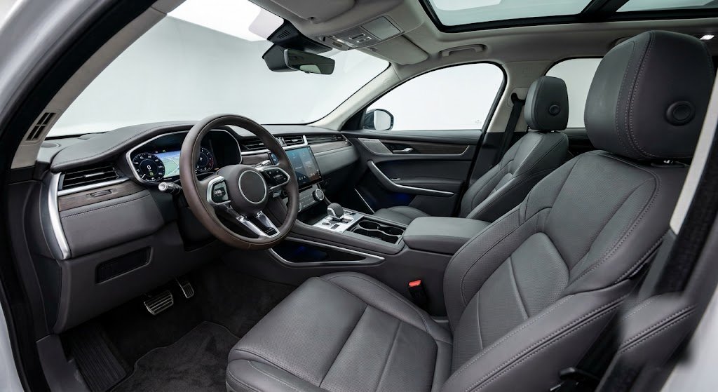 Porsche Macan interior illustration
