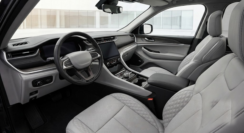 Subaru Forester interior illustration